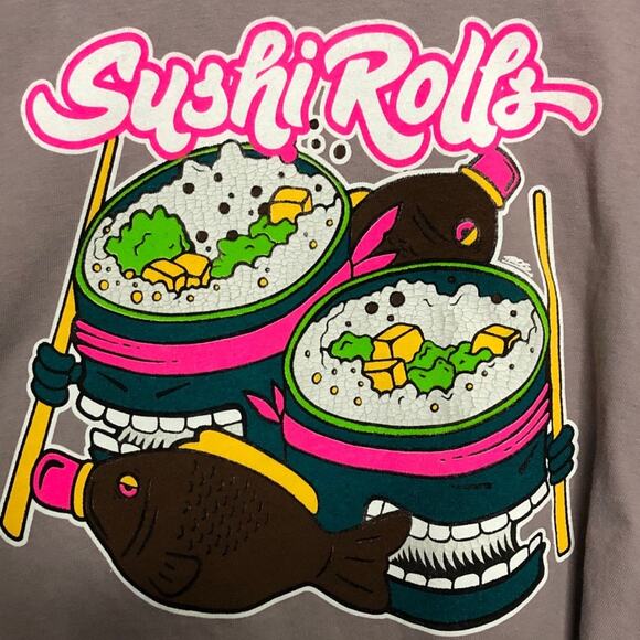 NWT Neema California “Sushi Roll” Crop Top - Picture 3 of 5